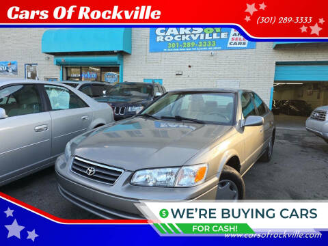 2000 Toyota Camry for sale at Cars Of Rockville in Rockville MD