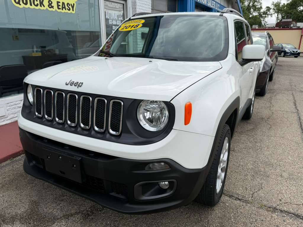 White 2018 Jeep Renegade Latitude 4x4 Latitude 4dr SUV 1