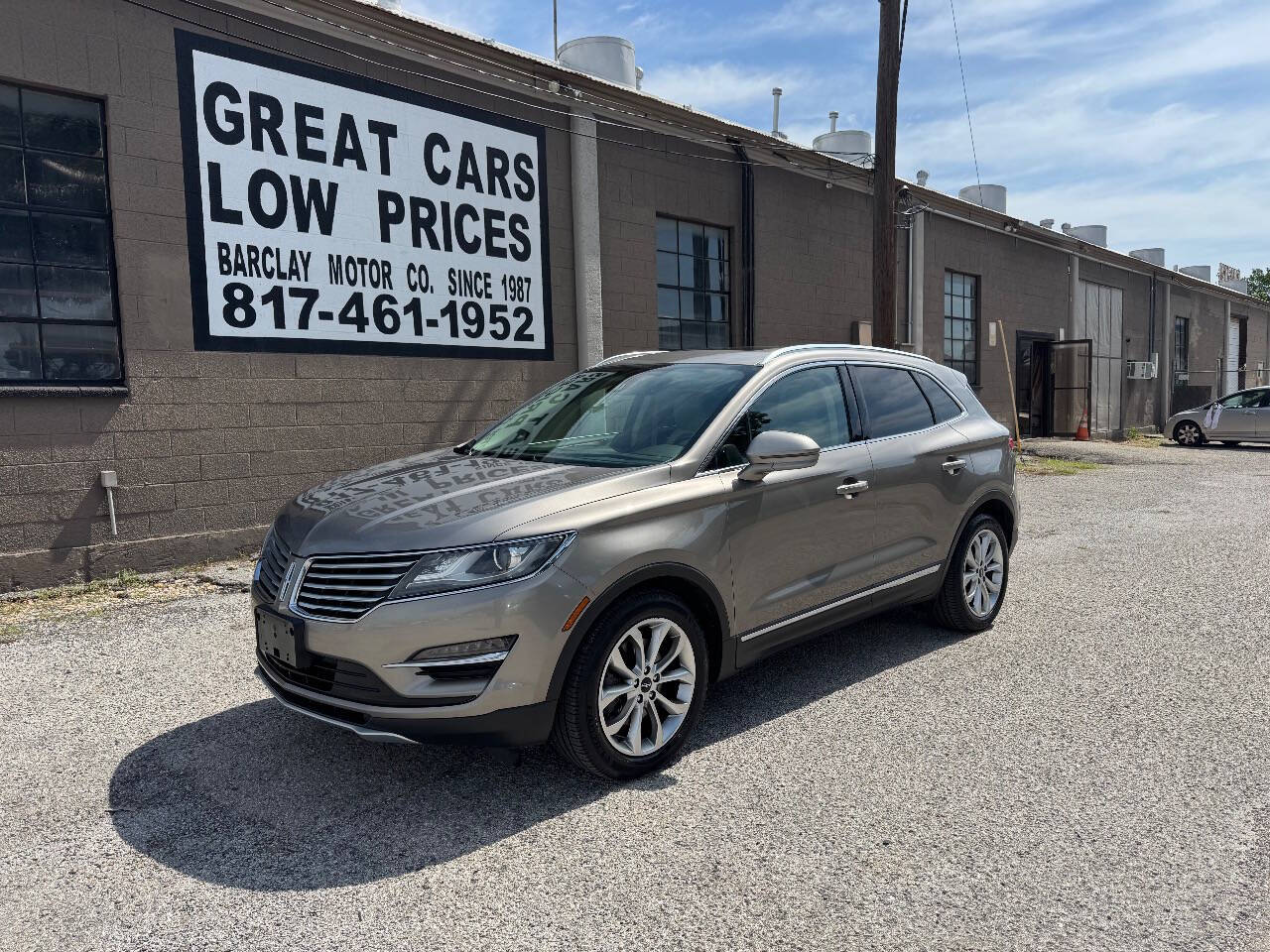 Gray 2017 Lincoln MKC Select Select 4dr SUV 1