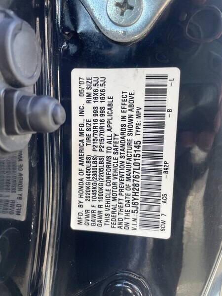 2007 Honda Element EX