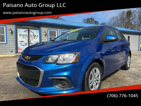 2020 Chevrolet Sonic for sale at Paisano Auto Group LLC in Cornelia GA