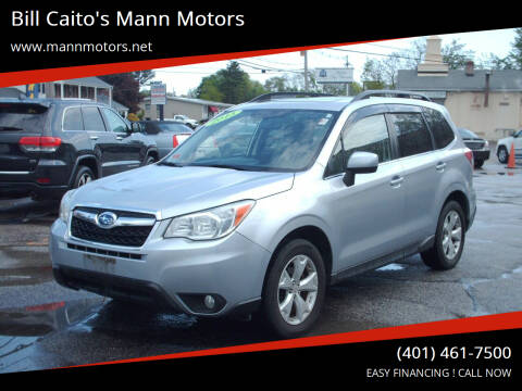 2015 Subaru Forester for sale at Bill Caito's Mann Motors in Warwick RI