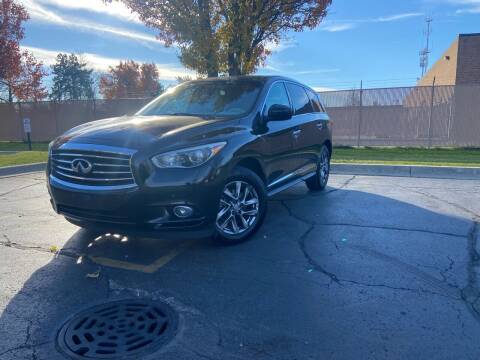 2013 Infiniti JX35 for sale at ACTION AUTO GROUP LLC in Roselle IL