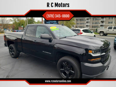 2017 Chevrolet Silverado 1500 for sale at R C Motors in Lunenburg MA