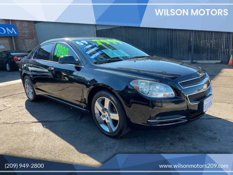 2009 Chevrolet Malibu for sale at WILSON MOTORS in Stockton CA