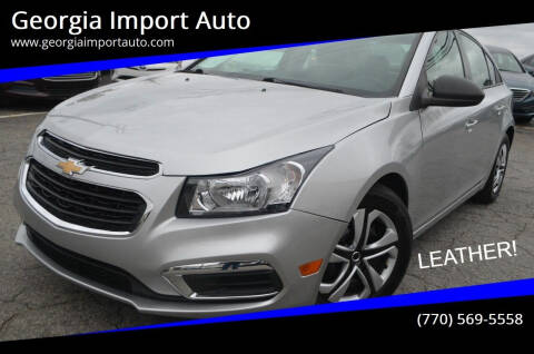 2016 Chevrolet Cruze Limited for sale at Georgia Import Auto in Alpharetta GA