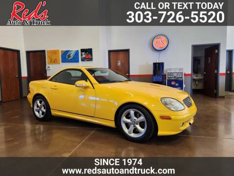 2003 Mercedes-Benz SLK for sale at Red's Auto and Truck in Longmont CO