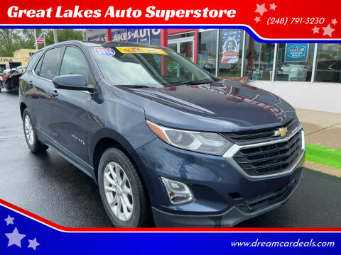 2018 Chevrolet Equinox for sale at Great Lakes Auto Superstore in Waterford Township MI