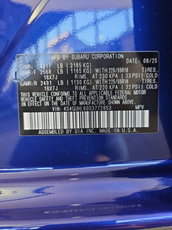 2025 Subaru Crosstrek Limited