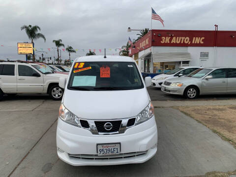 2013 Nissan NV200 for sale at 3K Auto in Escondido CA