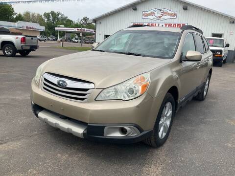 2010 Subaru Outback for sale at Steves Auto Sales in Cambridge MN