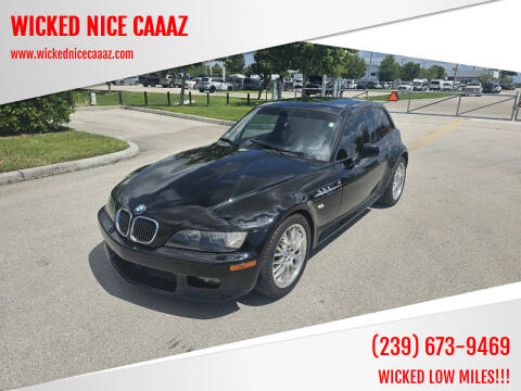 2001 BMW Z3 for sale at WICKED NICE CAAAZ in Cape Coral FL