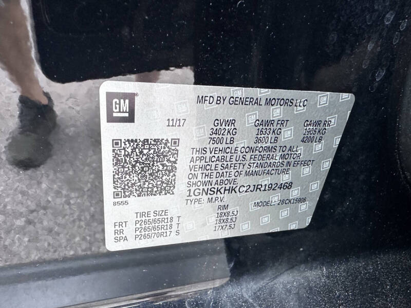 2018 Chevrolet Suburban LT