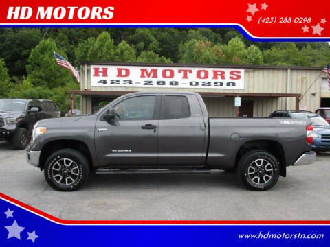 2017 Toyota Tundra for sale at HD MOTORS in Kingsport TN