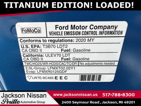 2020 Ford Escape Titanium
