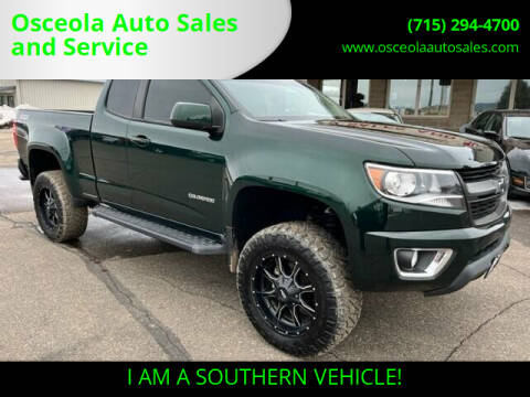 2016 Chevrolet Colorado for sale at Osceola Auto Sales and Service in Osceola WI