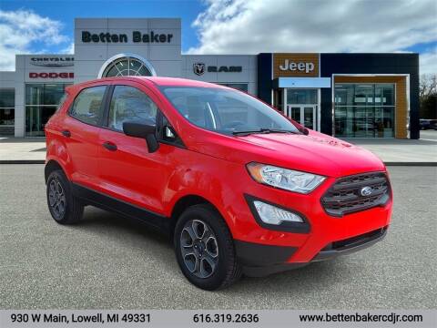 2019 Ford EcoSport for sale at Betten Baker Chrysler Dodge Jeep Ram in Lowell MI