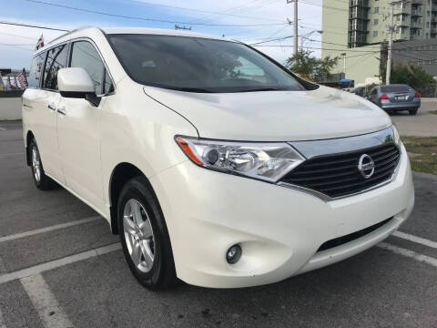 2017 Nissan Quest for sale at MIAMI AUTO LIQUIDATORS in Miami FL