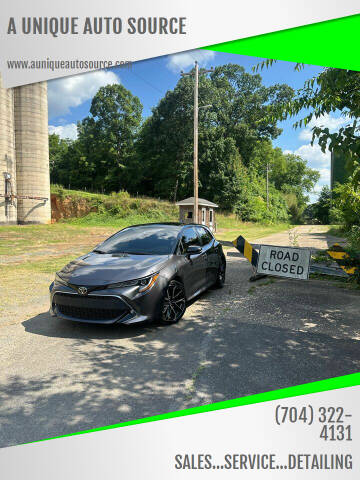 2022 Toyota Corolla Hatchback for sale at A UNIQUE AUTO SOURCE in Albemarle NC