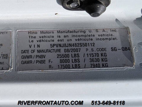 2008 Hino 258A