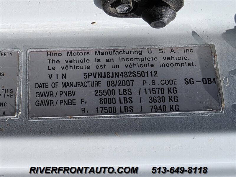 2008 Hino 258A