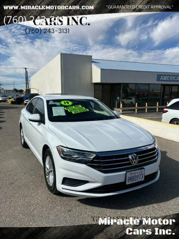 2019 Volkswagen Jetta for sale at Miracle Motor Cars Inc. in Victorville CA