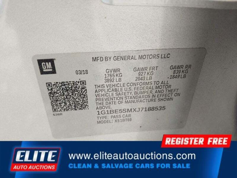 2018 Chevrolet Cruze LT Auto
