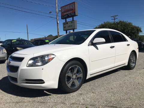 2012 Chevrolet Malibu for sale at Autohaus of Greensboro in Greensboro NC