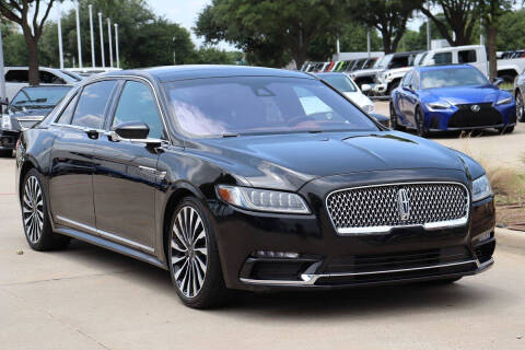 2019 Lincoln Continental Black Label