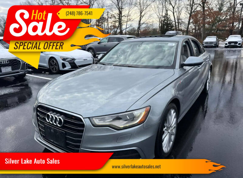 2014 Audi A6 for sale at Silver Lake Auto Sales in Interlochen MI