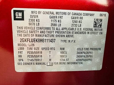 2017 GMC Terrain SLT