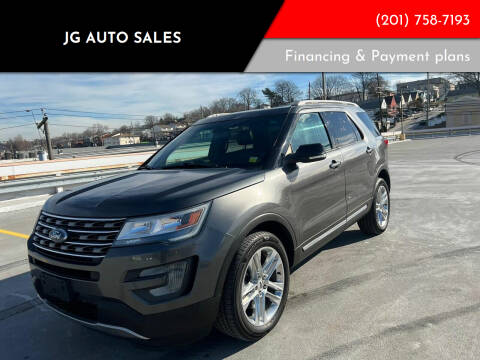 2017 Ford Explorer for sale at JG Auto Sales in North Bergen NJ