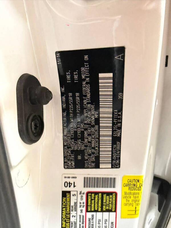 2015 Toyota Sienna LE 7-Passenger