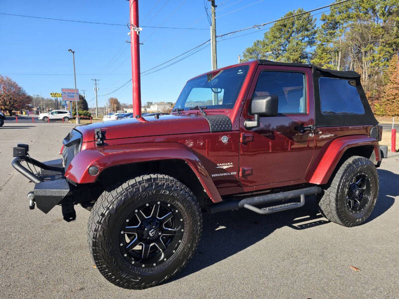 Used 2008 Jeep Wrangler Sahara with VIN 1J8FA54128L519674 for sale in Kingsport, TN