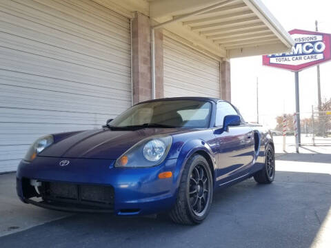 2001 Toyota MR2 Spyder for sale at California Auto Deals in Sacramento CA