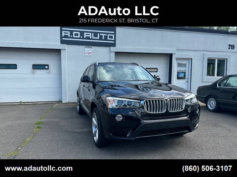 2017 BMW X3 for sale at ADAuto LLC in Bristol CT