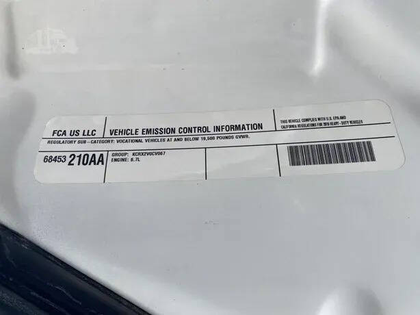 2019 RAM 5500