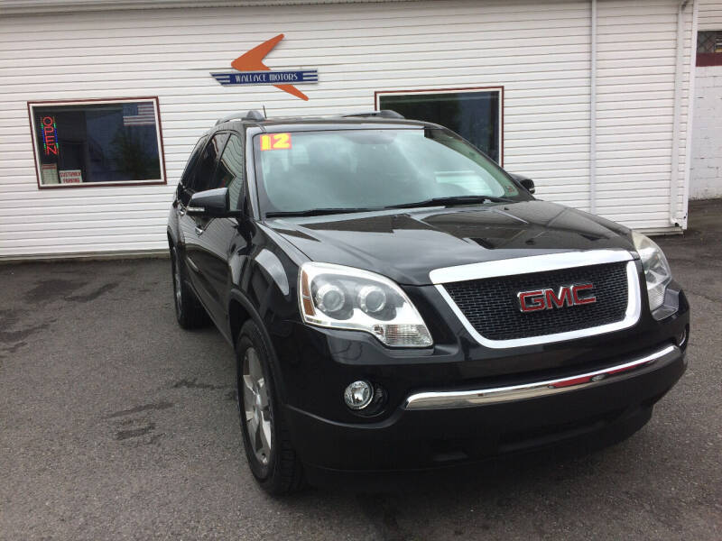 2012 GMC Acadia for sale at WALLACE MOTORS INC in Ashland PA