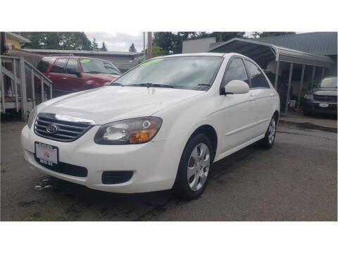 2009 Kia Spectra for sale at H5 AUTO SALES INC in Federal Way WA