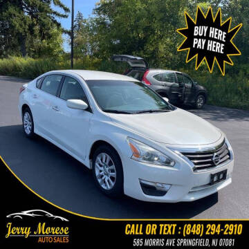 2013 Nissan Altima for sale at Jerry Morese Auto Sales LLC in Springfield NJ