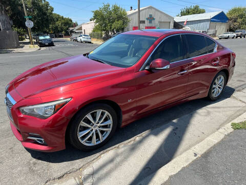 2015 Infiniti Q50 for sale at SIX FIFTY MOTORS in Stockton CA