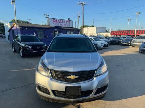 2017 Chevrolet Traverse for sale at Quality Auto Sales LLC in Garland TX