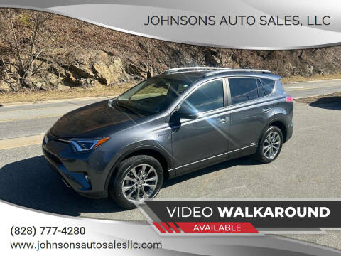 2017 Toyota RAV4 Hybrid for sale at Johnsons Auto Sales, LLC in Marshall NC