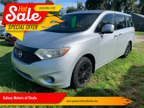 2014 Nissan Quest for sale at Galaxy Motors of Ocala in Ocala FL