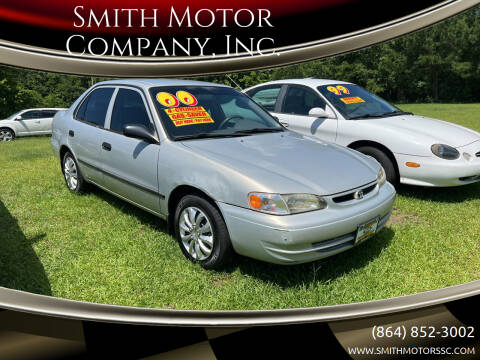 2000 Toyota Corolla for sale at Smith Motor Company, Inc. in Mc Cormick SC