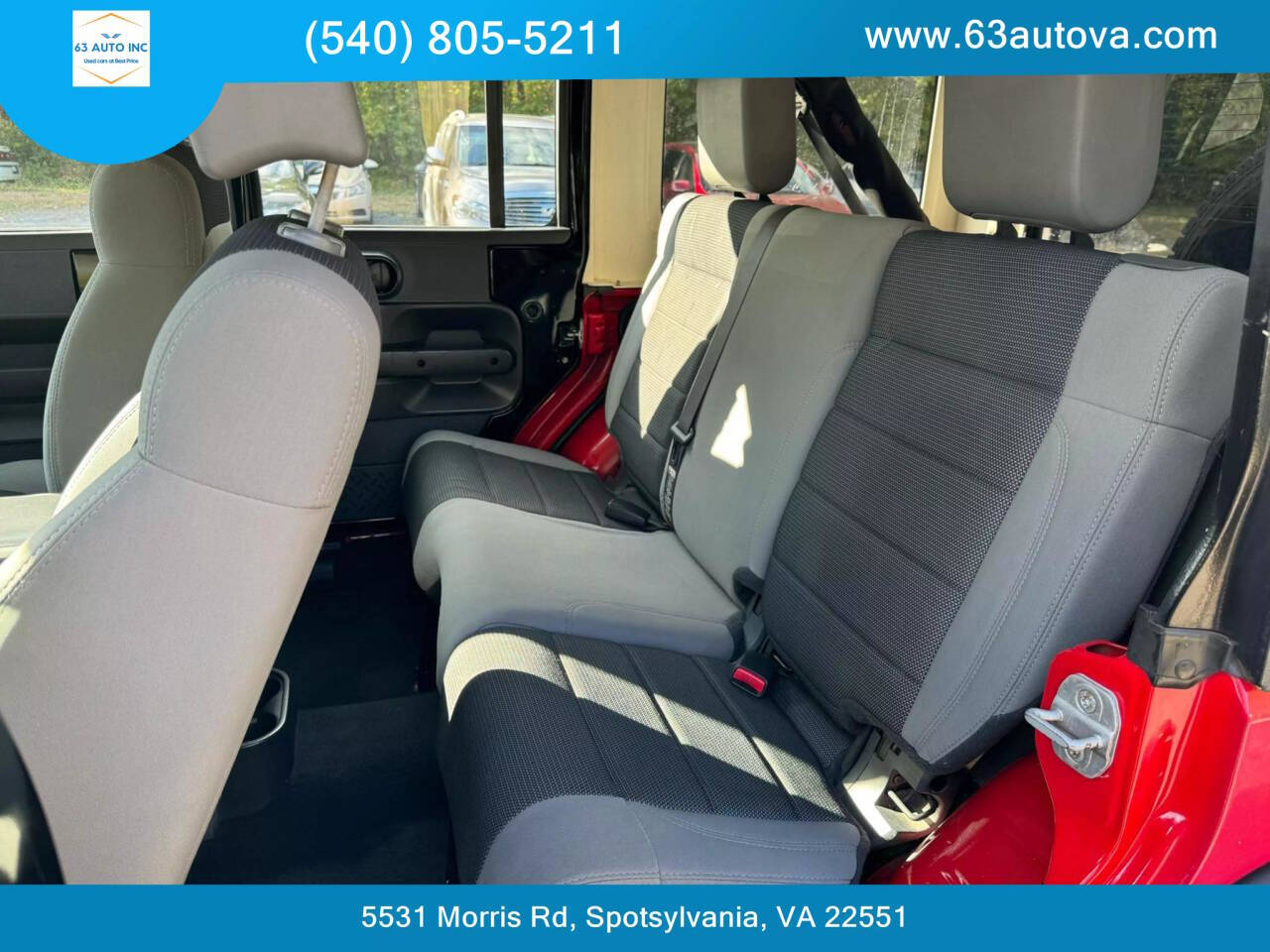 2007 Jeep Wrangler Unlimited for sale at 63 Auto Inc in Spotsylvania, VA