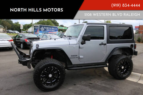 2014 Jeep Wrangler for sale at NORTH HILLS MOTORS in Raleigh NC
