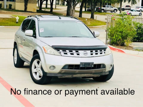 2004 Nissan Murano for sale at Texas Drive Auto in Dallas TX