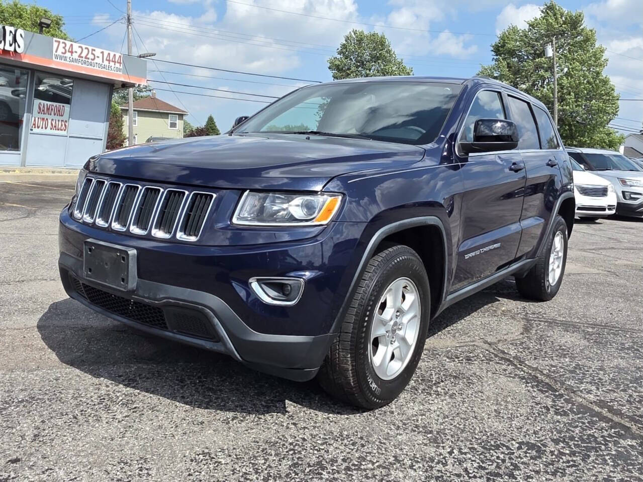 Blue 2014 Jeep Grand Cherokee Laredo 4x4 Laredo 4dr SUV 1