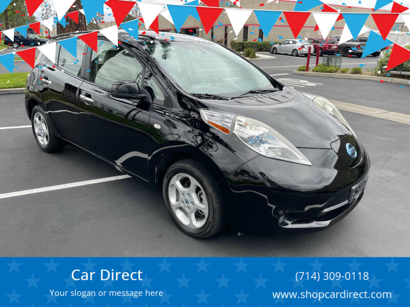 2011 Nissan LEAF for sale at Car Direct in Orange CA